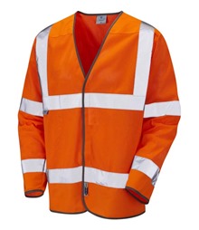 LEO WORKWEAR FREMINGTON ISO 20471 Cl 3 Coolviz Sleeved Waistcoat